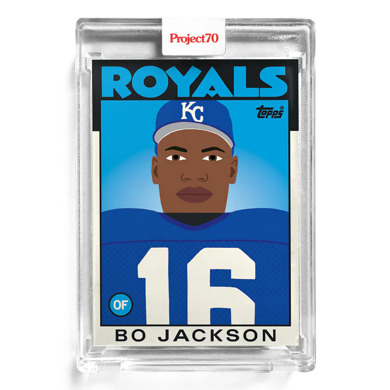 Bo Jackson 2021 Topps Project70 by Keith Shore 