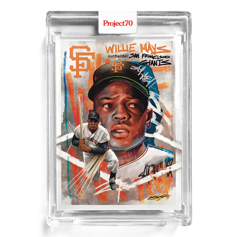 Willie Mays 2021 Topps Project70 by Chuck Styles  