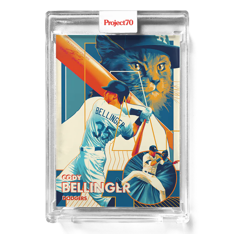 Cody Bellinger 2021 Topps Project70 by Matt Taylor 