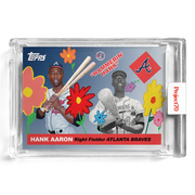 Hank Aaron 2021 Topps Project70 by Sean Wotherspoon #245 - Print Run: 1180