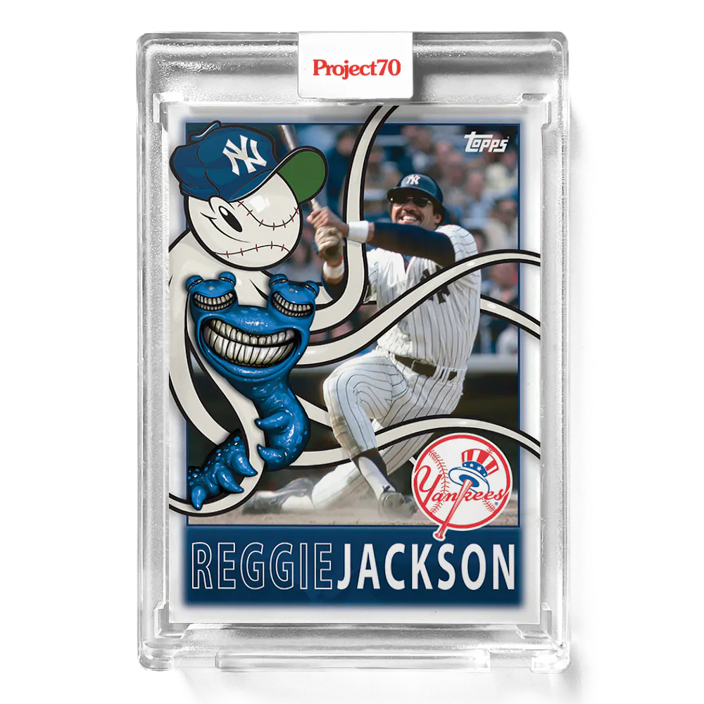 Reggie Jackson 2021 Topps Project70 by CRAOLA #246 - Print Run: 1055