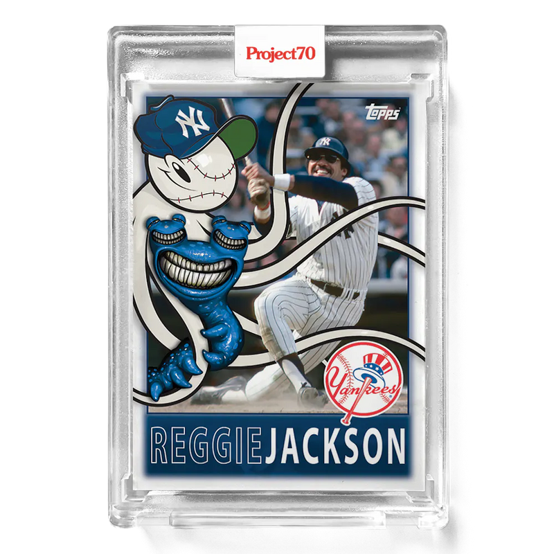 Reggie Jackson 2021 Topps Project70 by CRAOLA 