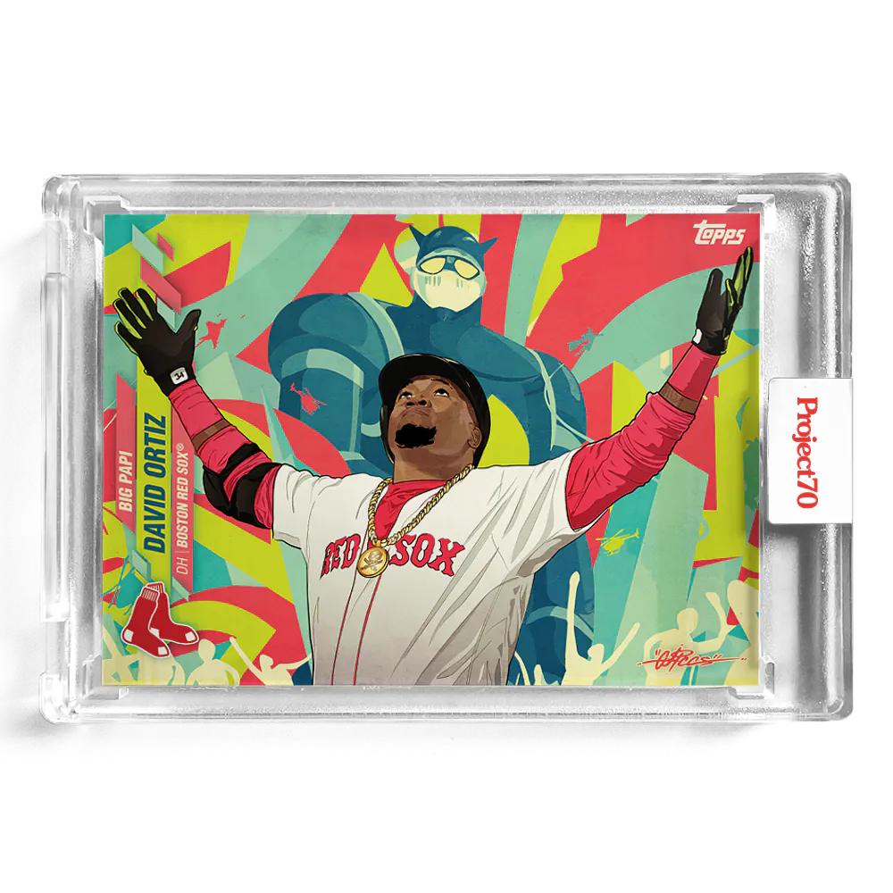 David Ortiz 2021 Topps Project70 by Quiccs #247 - Print Run: 1846