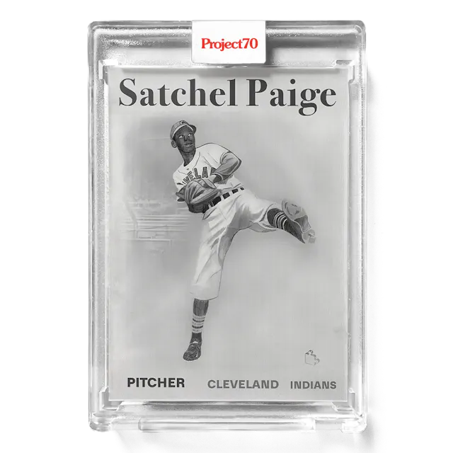 Satchel Paige 2021 Topps Project70 by Oldmanalan 