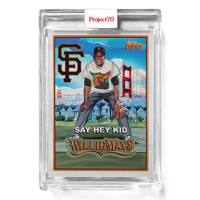 Willie Mays 2021 Topps Project70 by Snoop Dogg 