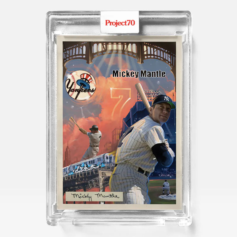 Mickey Mantle 2021 Topps Project70 by CES 