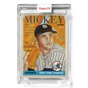Mickey Mantle 2021 Topps Project70 by Brittney Palmer #262 - Print Run: 2223