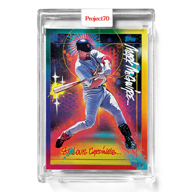 Mark McGwire 2021 Topps Project70 by RISK #279 - Print Run: 1017