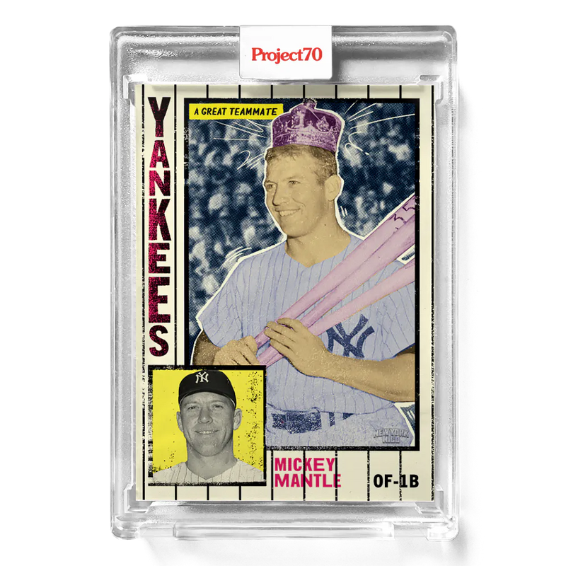 Mickey Mantle 2021 Topps Project70 by New York Nico 