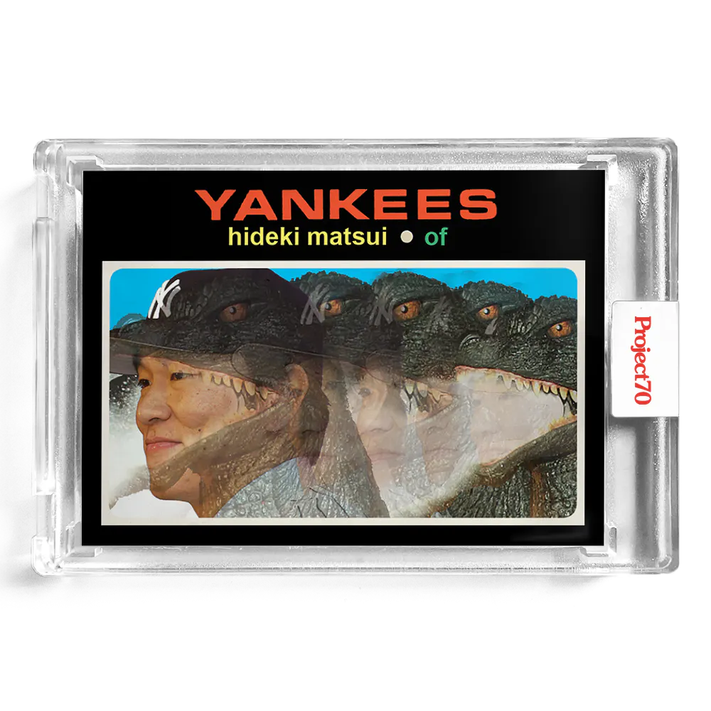 Hideki Matsui 2021 Topps Project70 by Action Bronson #285 - Print Run: 1276