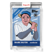 Babe Ruth 2021 Topps Project70 by Toy Tokyo #287 - Print Run: 1175