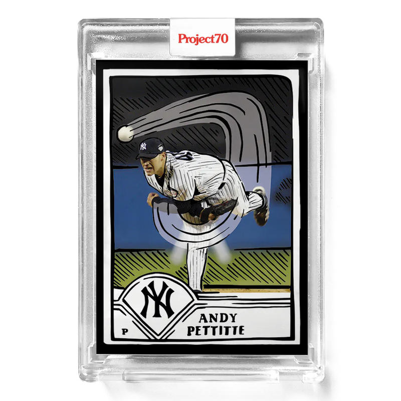 Andy Pettitte 2021 Topps Project70 by Joshua Vides 