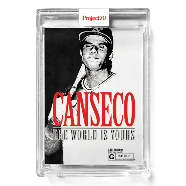 Jose Canseco 2021 Topps Project70 by Don C 