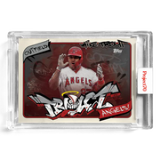 Mike Trout 2021 Topps Project70 by Solefly #302 - Print Run: 2293