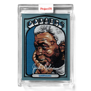 Jackie Robinson 2021 Topps Project70 by Mimsbandz #305 - Print Run: 1040