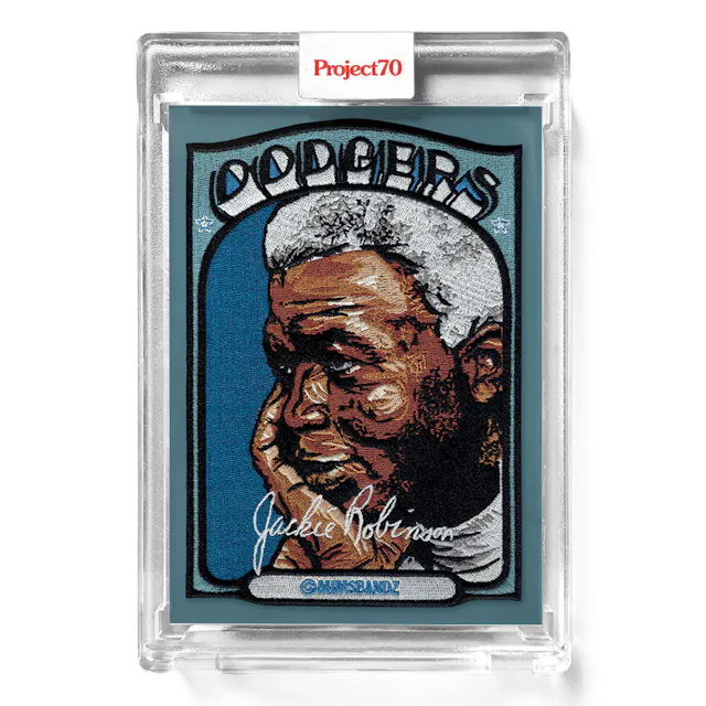 Jackie Robinson 2021 Topps Project70 by Mimsbandz #305 - Print Run: 1040