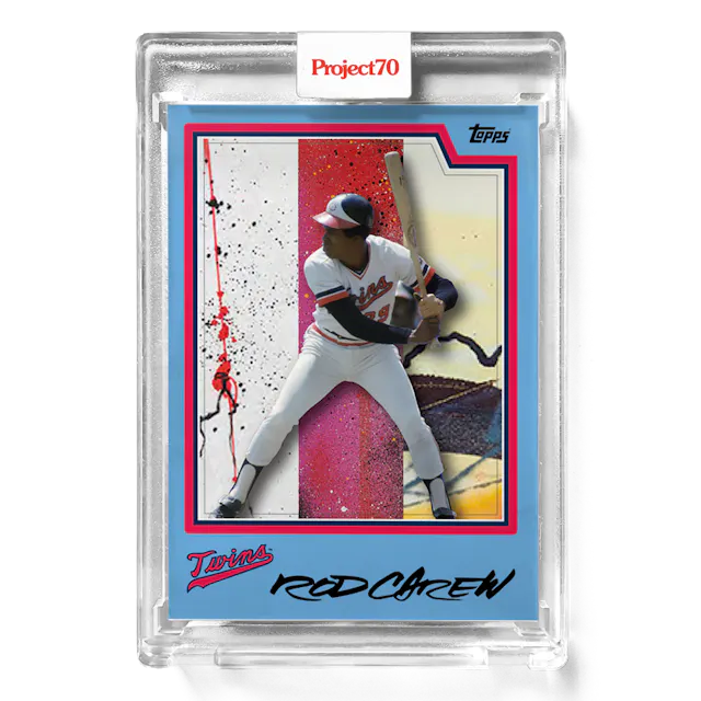 Rod Carew 2021 Topps Project70 by Futura #314 - Print Run: 988