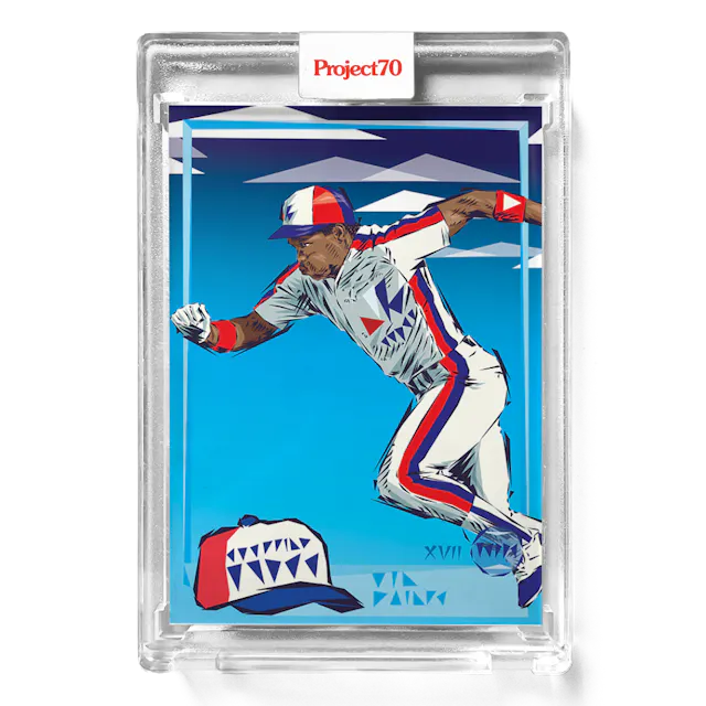 Tim Raines 2021 Topps Project70 by Naturel #315 - Print Run: 920
