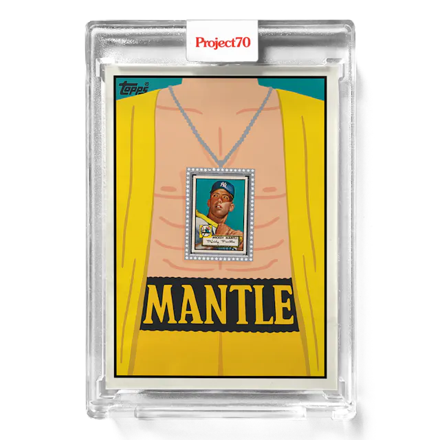 Mickey Mantle 2021 Topps Project70 by Keith Shore 