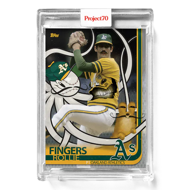 Rollie Fingers 2021 Topps Project70 by CRAOLA 