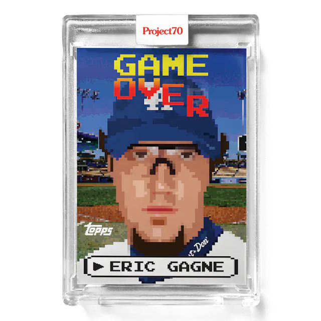 Eric Gagne 2021 Topps Project70 by Don C #323 - Print Run: 878