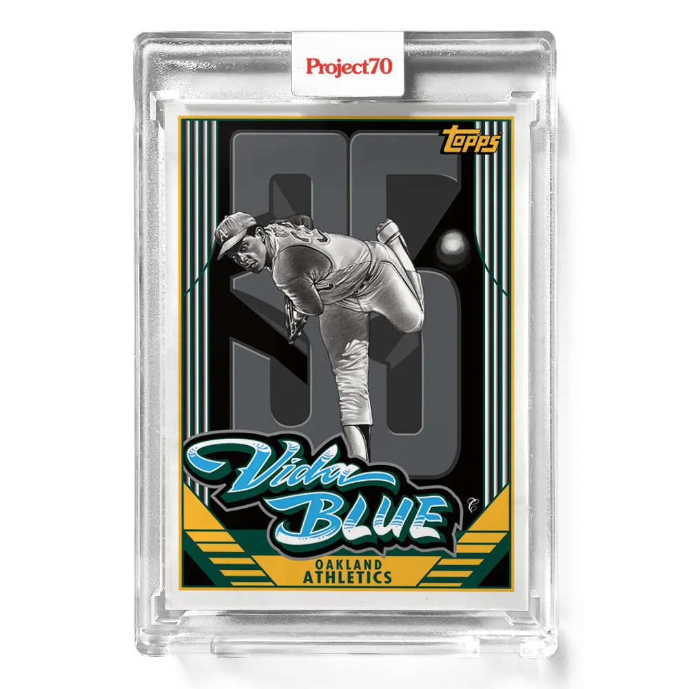Vida Blue 2021 Topps Project70 by Mister Cartoon #327 - Print Run: 958
