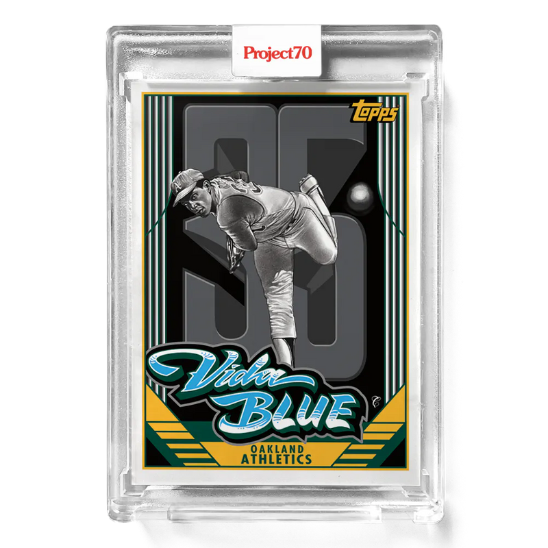 Vida Blue 2021 Topps Project70 by Mister Cartoon 