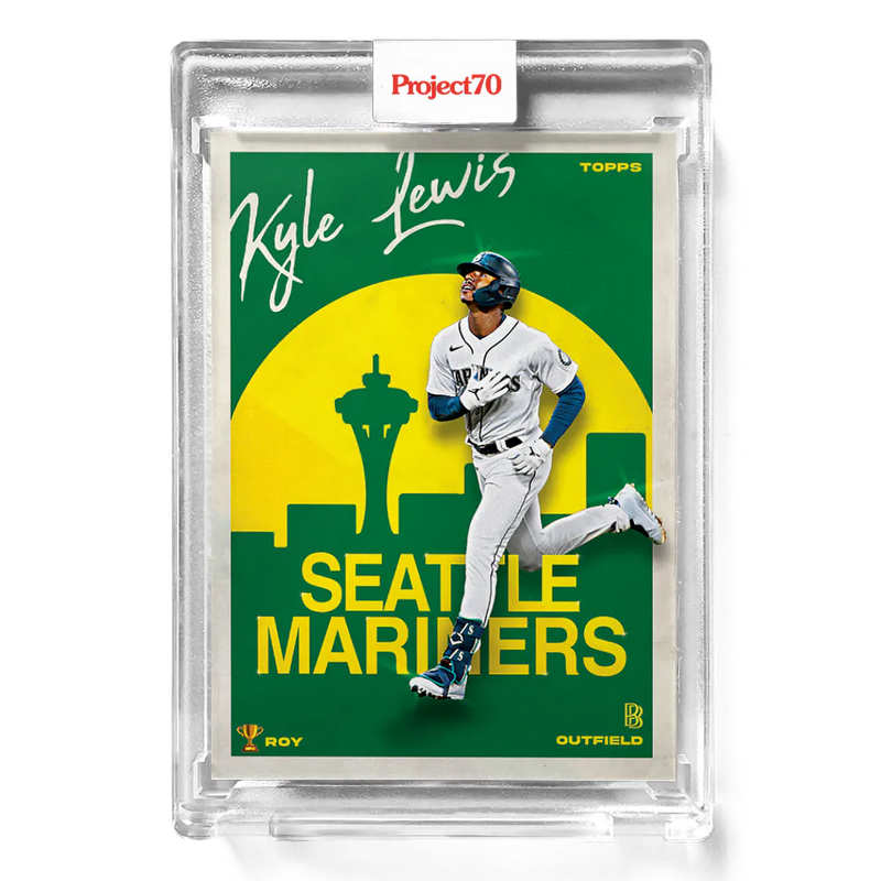 Kyle Lewis 2021 Topps Project70 by Ben Baller 