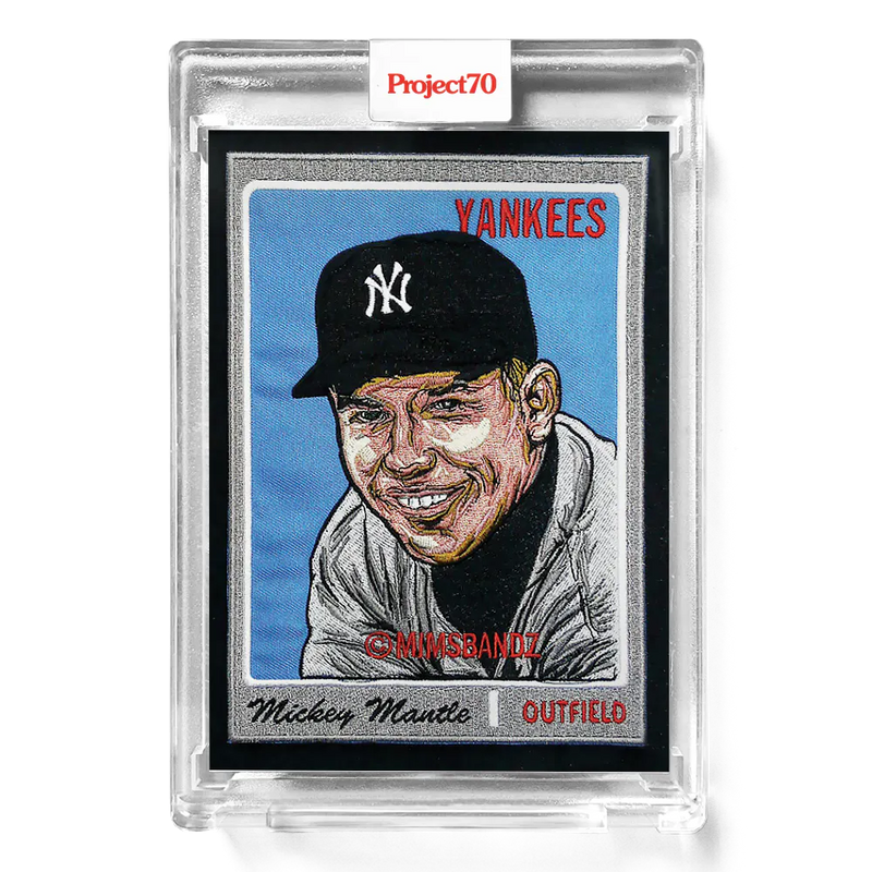 Mickey Mantle 2021 Topps Project70 by Mimsbandz 