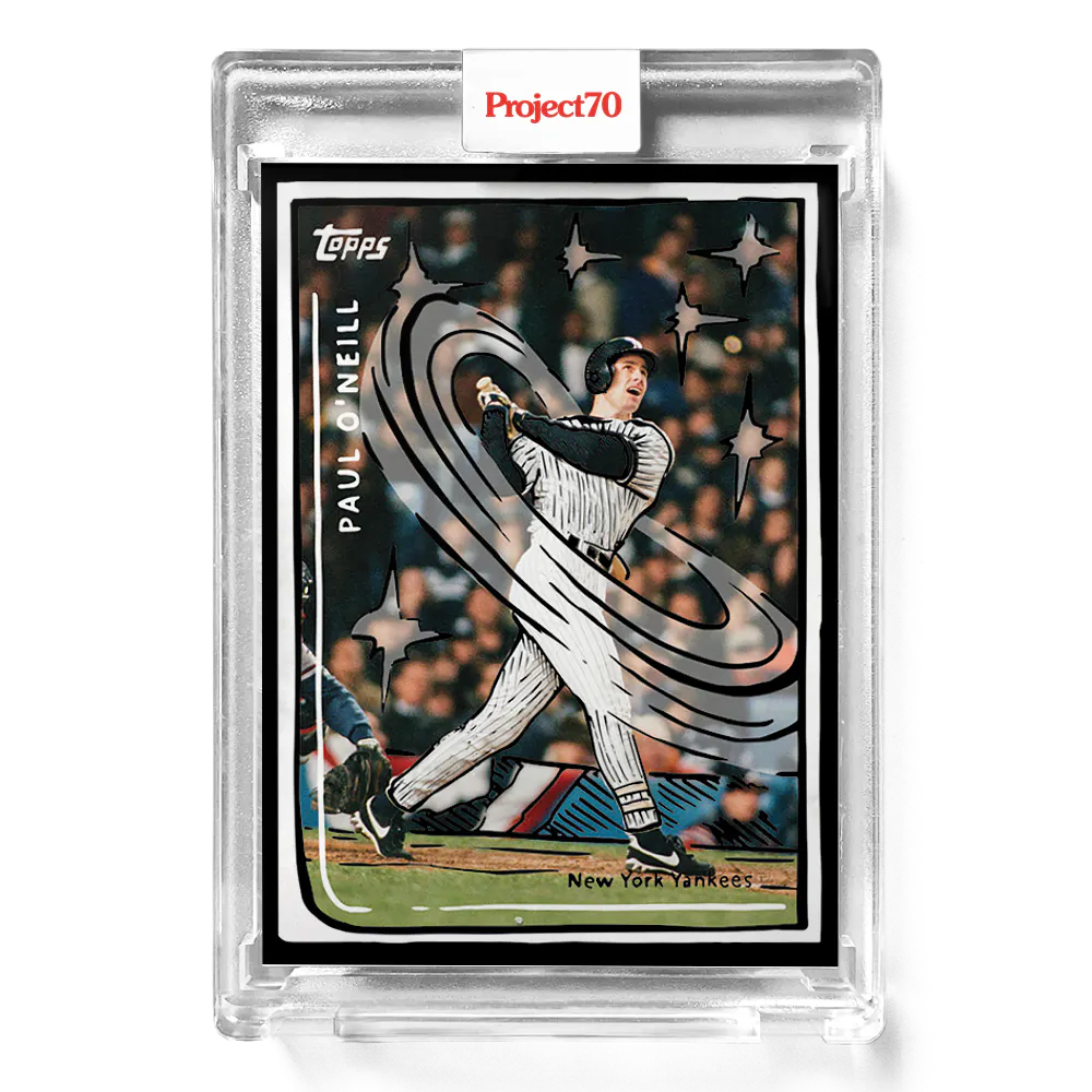 Paul O'Neill 2021 Topps Project70 by Joshua Vides #345 - Print Run: 744
