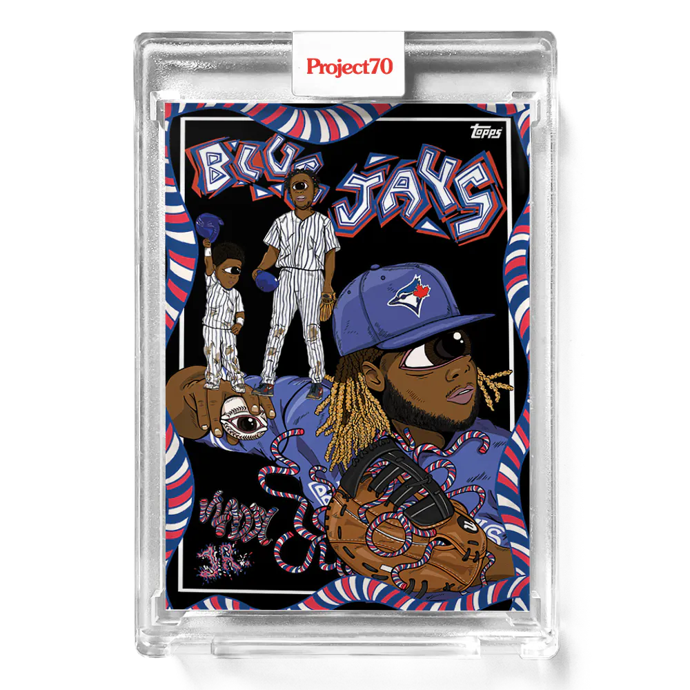 Vladimir Guerrero Jr. 2021 Topps Project70 by Distortedd #352 - Print Run: 2327