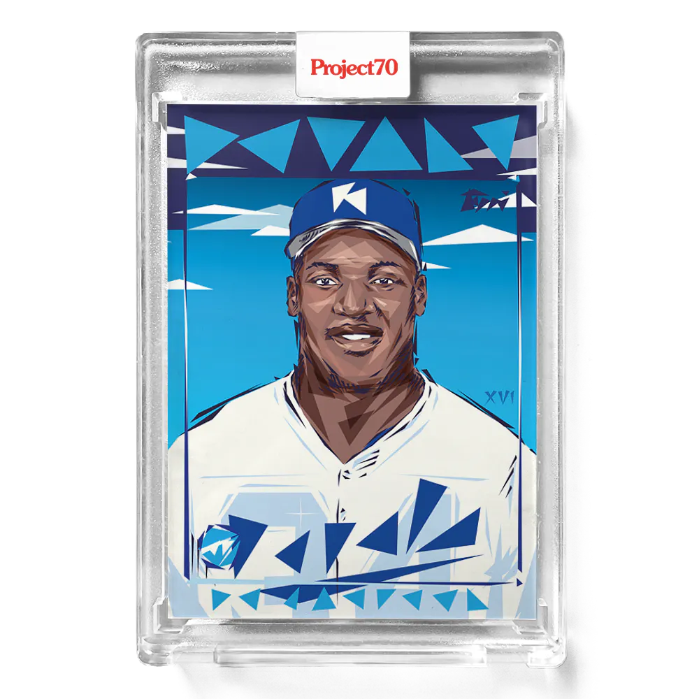 Bo Jackson 2021 Topps Project70 by Naturel #541 - Print Run: 2033