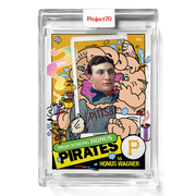 Honus Wagner 2021 Topps Project70 by Ermsy #827 - Print Run: 2754