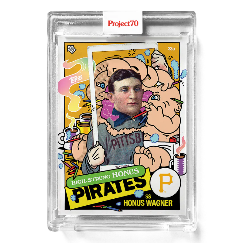 Honus Wagner 2021 Topps Project70 by Ermsy 