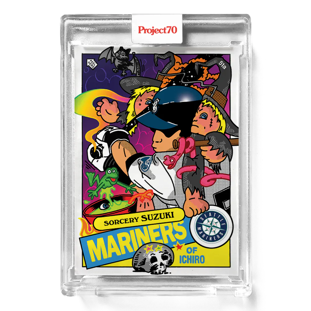 Ichiro 2021 Topps Project70 by Ermsy #869 - Print Run: 2595