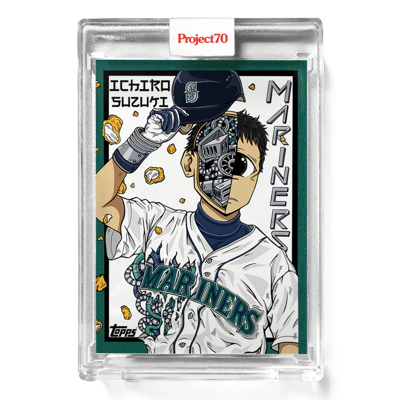 Ichiro 2021 Topps Project70 by Distortedd 