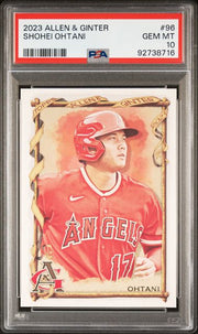 Shohei Ohtani 2023 Allen & Ginter PSA 10