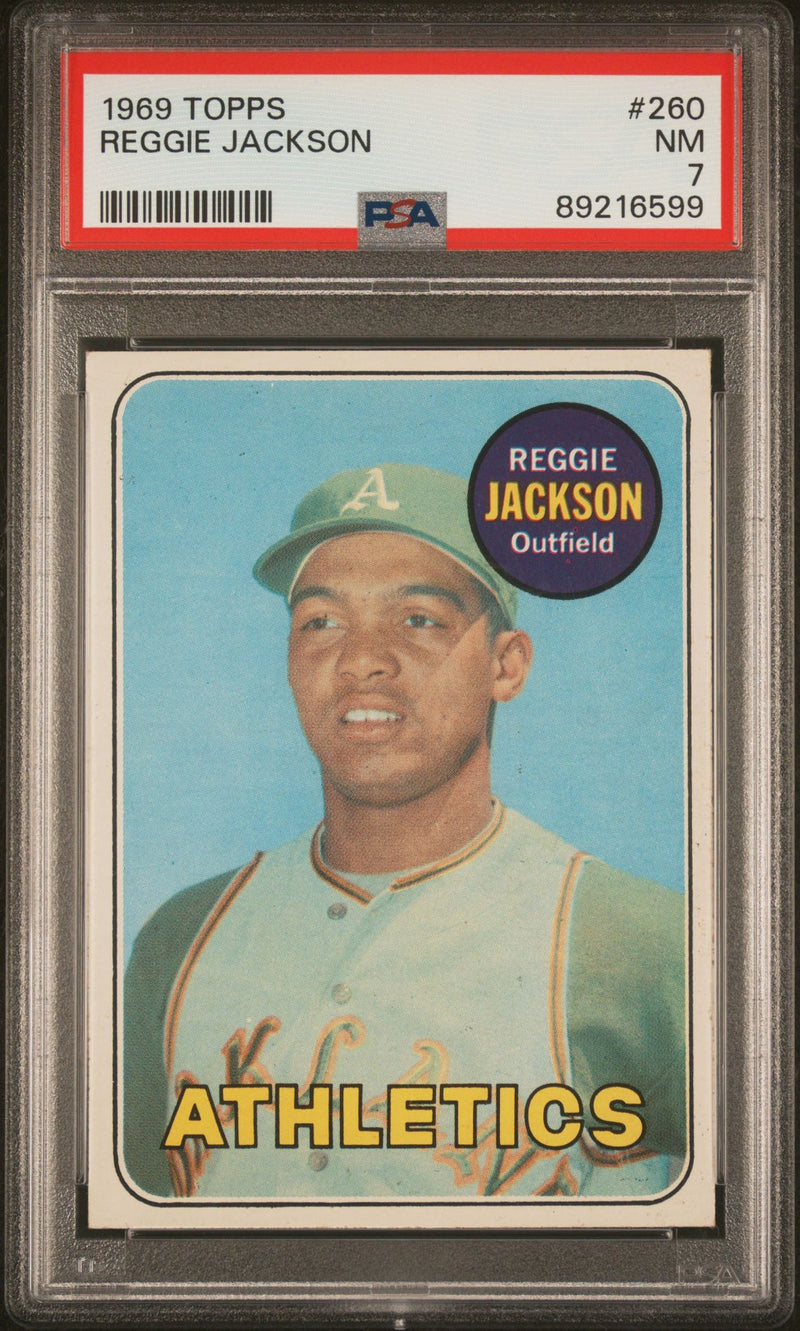 Reggie Jackson 1969 Topps 