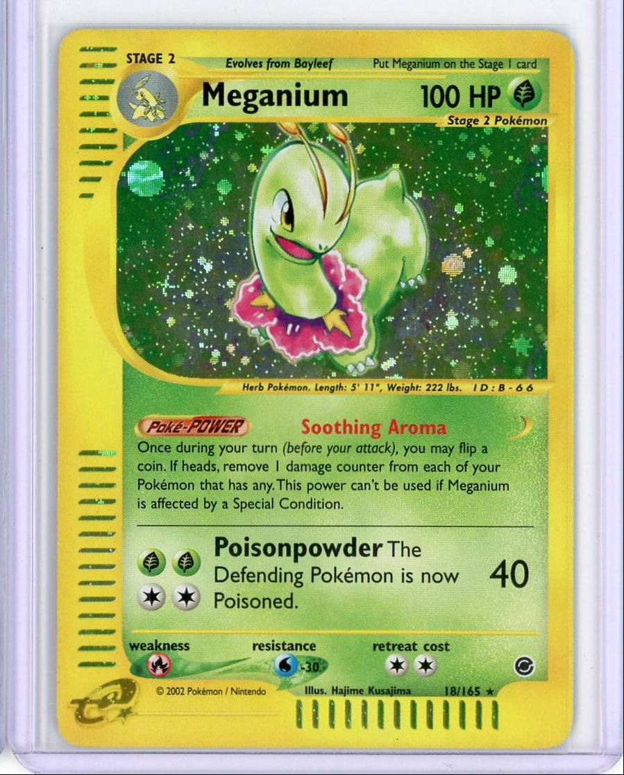 Meganium Pokémon Expedition Holo #18/165
