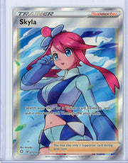 Skyla Pokémon Shining Fates Full Art #072/072