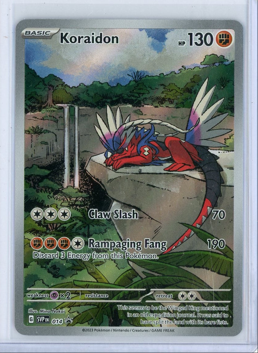Koraidon Pokémon Black Star Promo #014