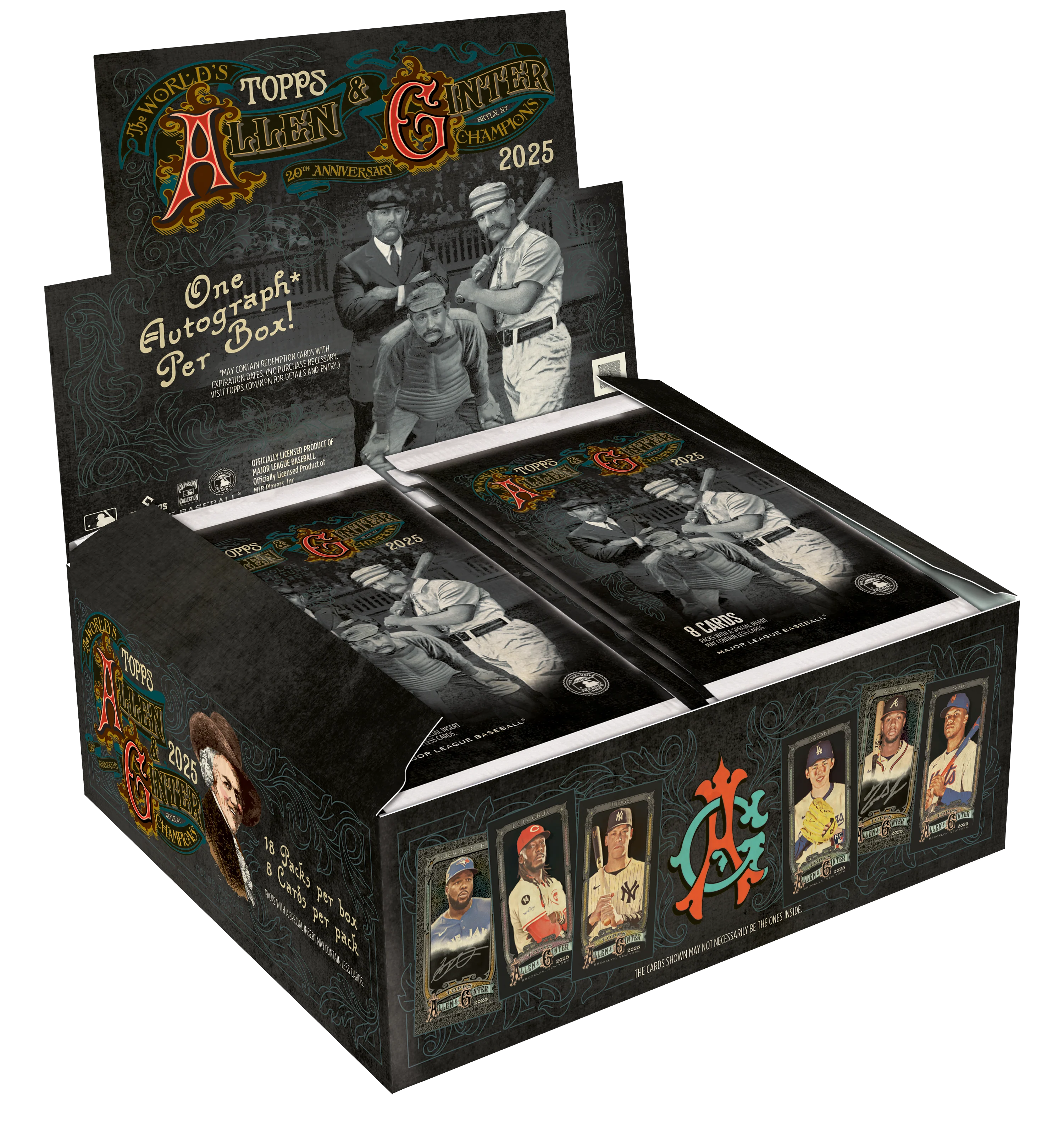 2025 Topps Allen & Ginter X Baseball Hobby 12 Box Case