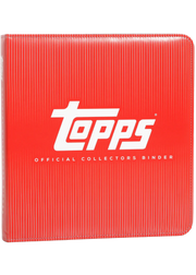 Topps Official Collector Binder Red