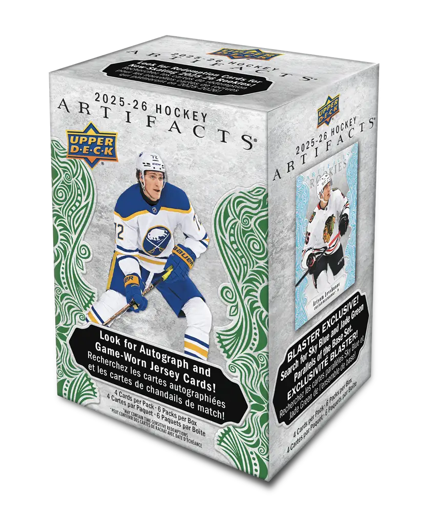 2025-26 Upper Deck Artifacts Hockey Blaster Box