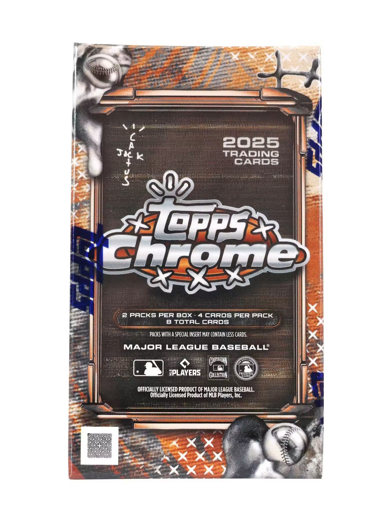 2026 Topps Chrome X Cactus Jack Fanatics Fest NYC Exclusive Baseball Box