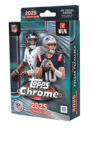 2025 Topps Chrome Football Hanger Box