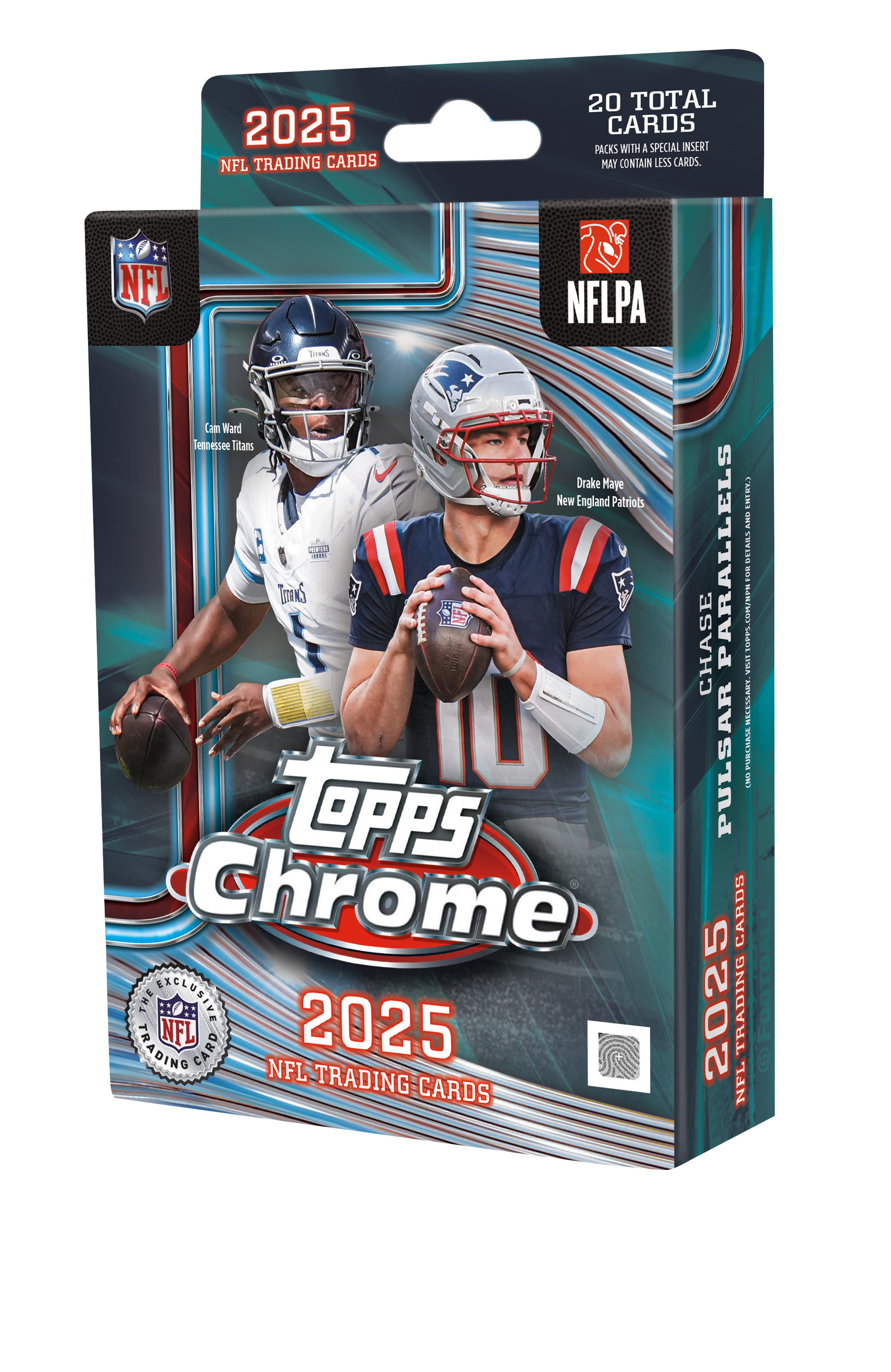 2025 Topps Chrome Football Hanger Box