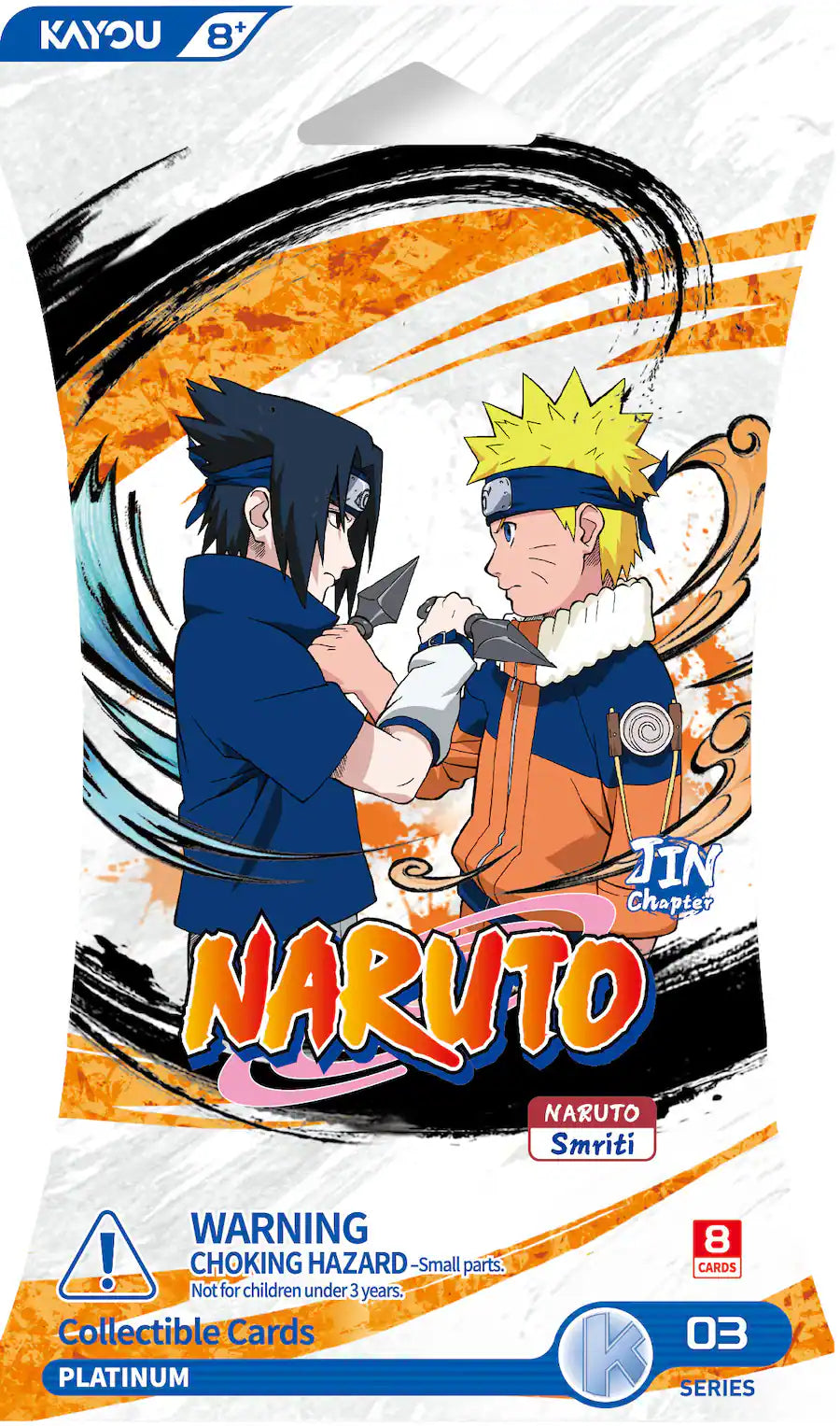 Naruto Kayou Chapter Jin Series 3 Sleeved Booster Pack