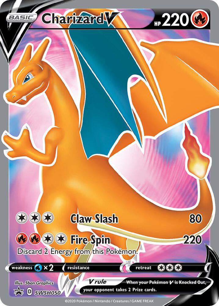 Charizard V Pokémon Champion&