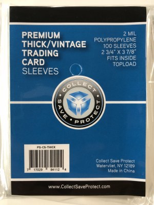 CSP Card Sleeves - Thick/Vintage 100ct